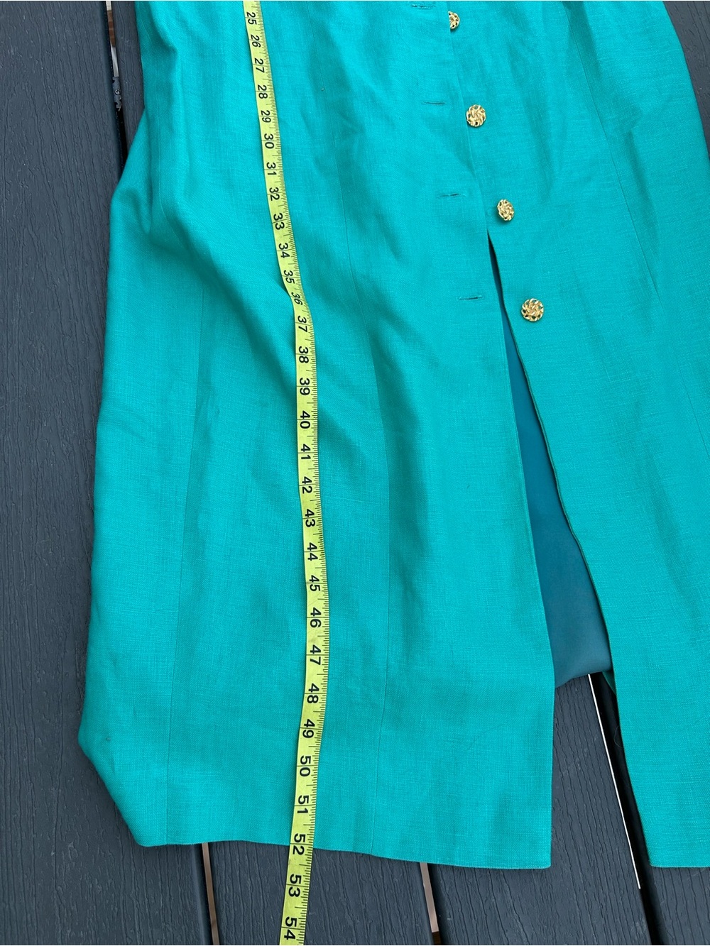 Vintage linen dress - Picture 8 of 8